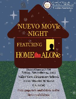 Movie Night Flyer